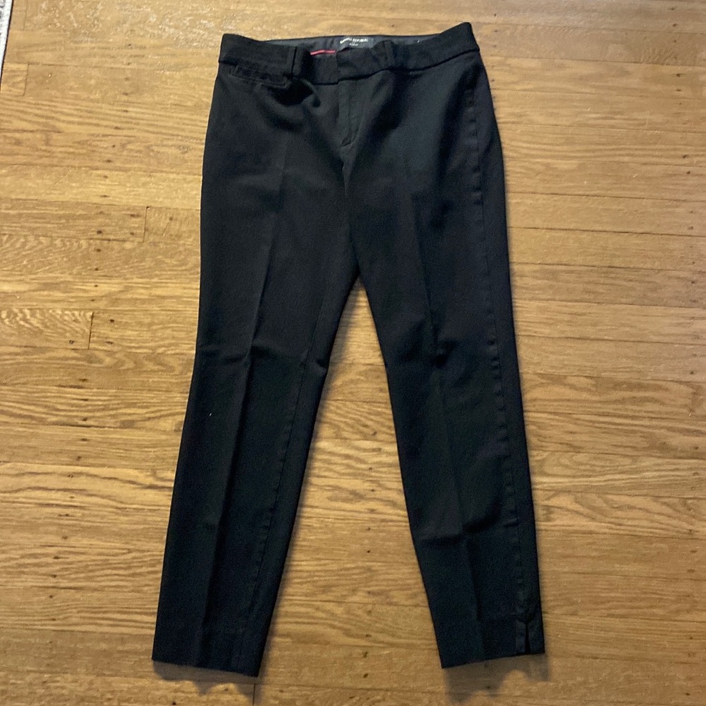 Womens Banana Republic Sloan Skinny Ankle Pant Black 6